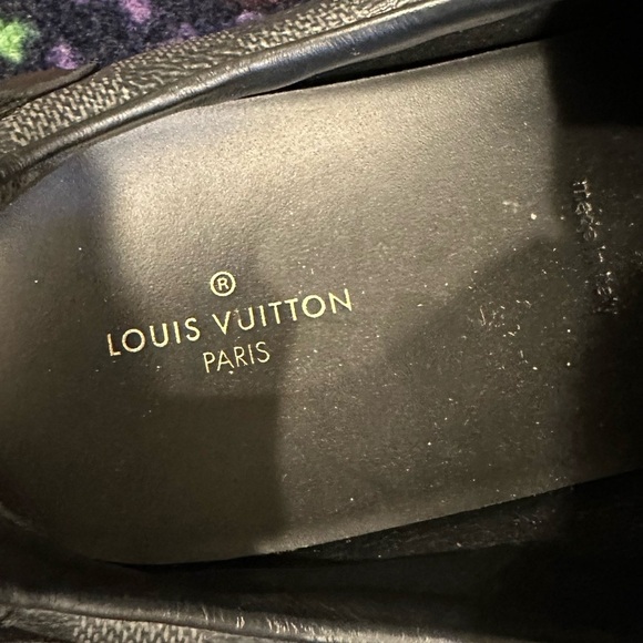 LOUIS VUITTON LV DAMIER GRAPHITE FRONTROW SNEAKERS - Picture 5 of 6